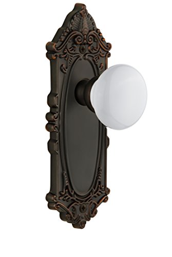 【中古】【未使用・未開封品】Grandeur Grande Victorianプレートwith Hyde Parkノブ、プライバシー???2.375インチ、Timelessブロンズ