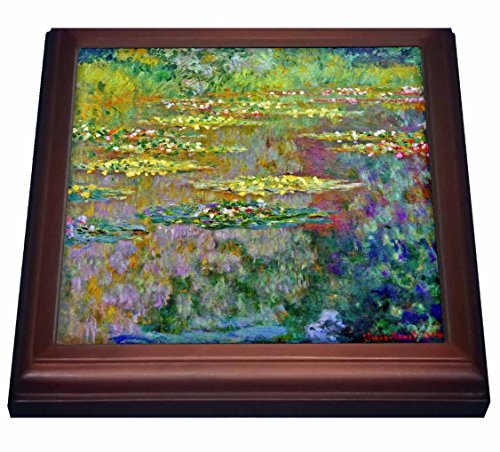 【中古】【未使用・未開封品】InspirationzStoreビンテージアート???Water Lilies by印象派アーティストClaude Monet???Waterlilies on Lake有名な性質印象派???五徳|AJIMURA-SHOP