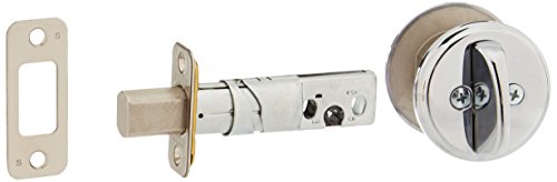 【中古】【未使用・未開封品】Schlage b81?Single Sided住宅用デッドボルトwith Thumbturnと外側トリムPL、 round deadbolt B81625