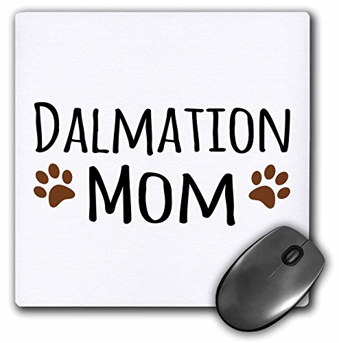 【中古】【未使用・未開封品】Dalmation Dog Mom???Doggie by Breed???ブラウンMuddy Paw Prints???マウスパッド、8?× 8インチ( MP _ 154108?_ 1?)