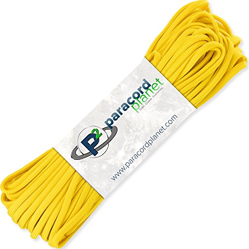 【中古】【未当てはめる・未開封品】PARACORD PLANET 100フート 印字機III 550パラコード - 黄色