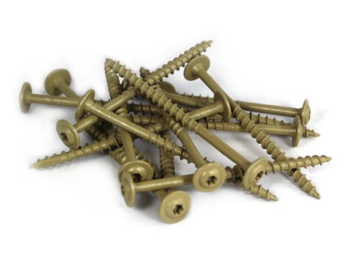 【中古】【未使用・未開封品】WoodPro Fasteners cb8?X 134???1?number-8?by 1???3?/ 4インチキャビネットConstructionネジ、t20、1-poundネット重量、139-piece