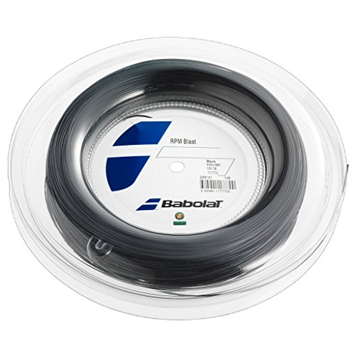 【中古】【未当て嵌める・未開封品】バボラ (Babolat) 庭球用より糸 ガット RPM BLAST (RPMブラジャー同盟罷工) 黒いこと 長さ200m ゲージ1.2粍 243101