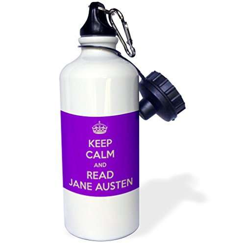 【中古】【未使用・未開封品】3dRose wb_157448_1インチ Keep calm and read Jane Austin\