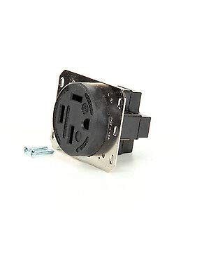 【中古】【未当て嵌める・未開封品】Hubbell 8460A 60a 250雄螺子 Sgl レセプタクル 家電-その他