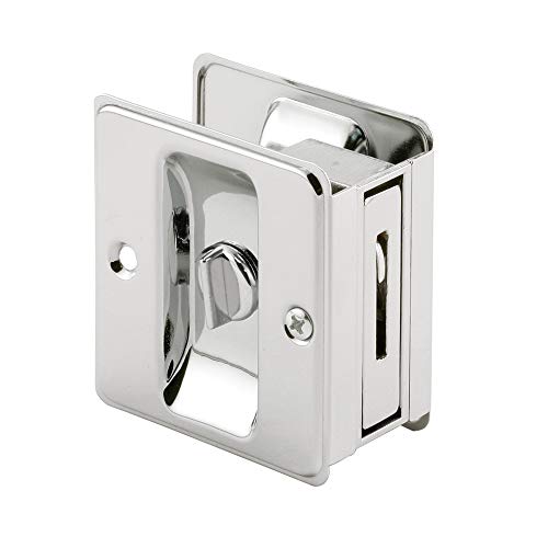 【中古】【未使用・未開封品】slide-co 161887ポケットドアプライバシーロックwith Pull、クロムメッキ
