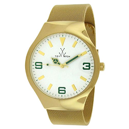 【中古】【未使用・未開封品】[トイウォッチ]Toy Watch 腕時計 ToyWatch Mesh Gold Tone Stainless Steel Watch MH10GD メンズ [並行輸入品]画像