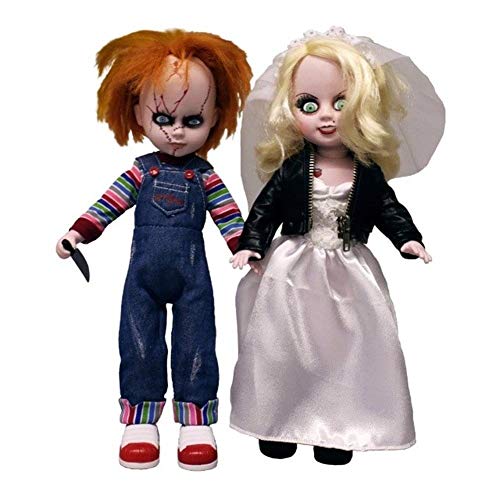 【中古】【未使用・未開封品】Mezcotoyz - Peluche Chucky - Chucky & Tiffany Living Dead Dolls 25cm - 0696198942804