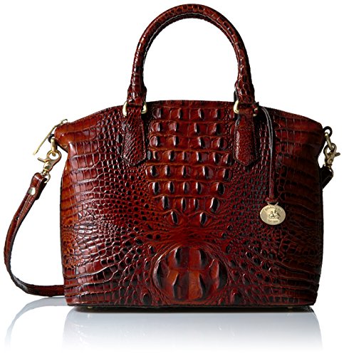 【中古】【未使用・未開封品】(Pecan) - Brahmin Duxbury Satchel Convertible Top-Handle Bag|AJIMURA-SHOP