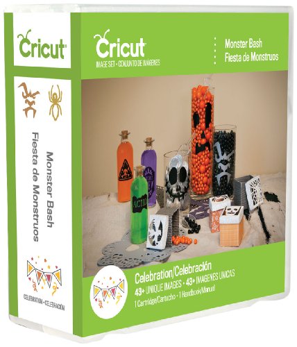 【中古】【未使用・未開封品】Cricut ミニ季節図形カートリッジ-モンスターバッシュ