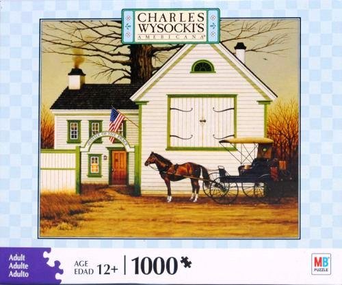 【中古】【未使用・未開封品】Charles Wysocki 's Americanaパズル\