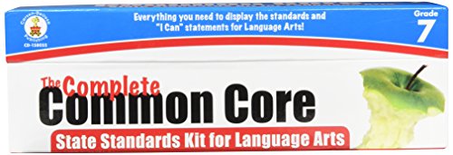 【中古】【未使用・未開封品】carson-dellosa The Complete共通コアステート標準キットfor言語ArtsポケットチャートカードGR 7?# cd158055｜AJIMURA-SHOP