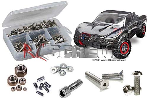 【中古】【未使用・未開封品】RCScrewZ Traxxas Slash 4x4 Ultimate LCG Stainless Steel Screw Kit #tra051 by RC Screwz