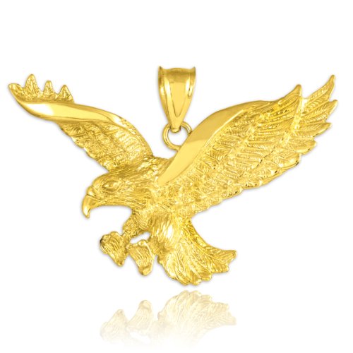 【中古】【未当て嵌める・未開封品】14K ゴールド フライング鷲 シャンデリヤ