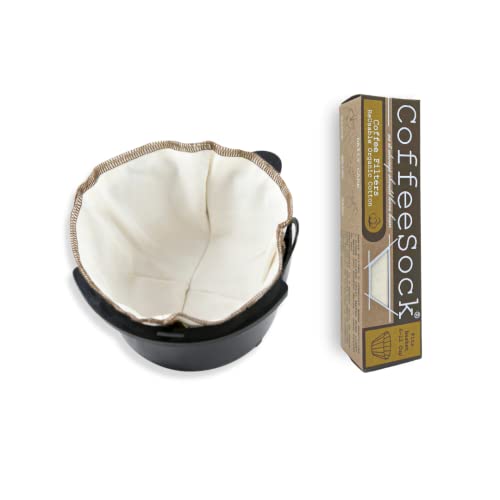 【中古】【未使用・未開封品】CoffeeSock Organic Cotton Coffee Brewer Basket Filter 2Pack