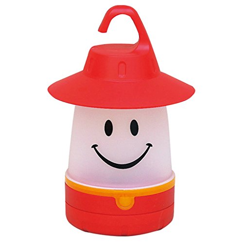 【中古】【未当て嵌める・未開封品】Time Concept Smile LED Lantern: Portable Night Light Camping Lantern For Kids (Hibiscus),Red 141［並行輸入］