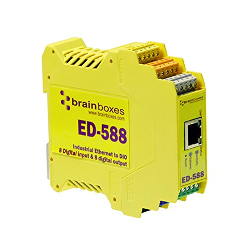 【中古】【未使用・未開封品】Brainboxes Ethernet to Digital IO