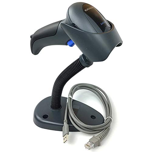 【中古】【未当て嵌める・未開封品】Datalogic QD2430 QuickScan ハンドヘルド全指向性バーコードスキャナ/想い浮かべる(1-D、2-DおよびPDF417) USB有線テレビと照明ランプ付き添い人 黒いこと Q