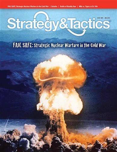 【中古】【未使用・未開封品】DG: Strategy & Tactics Magazine, Issue # 283, with Fail Safe, Strategic Nuclear Warfare in the Cold War, Board Game