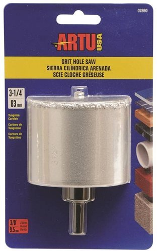 【中古】【未使用・未開封品】Hole Saw Tc Grit 3-1/4in W/Arb by Artu USA