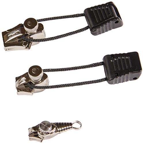 【中古】【未当て嵌める・未開封品】FixnZip Small Medium Largeしろがね色Ｎｉ取り替えっこ用ファスナースライダーZip Puller取りつくろう一揃いの道具by FixnZip