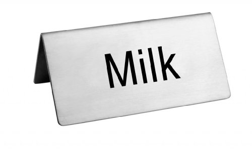 【中古】【未使用・未開封品】New Star Stainless Steel Table Tent Sign,\