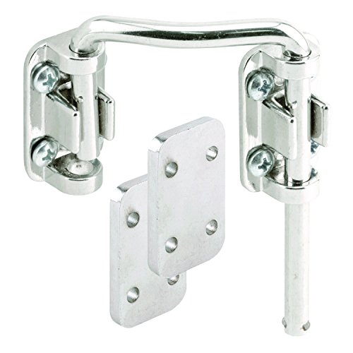【中古】【未使用・未開封品】Defender Security U 10536 スチールニッケルメッキ 右手スライドドアループロック 2-1/4インチ