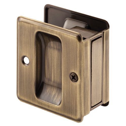 【中古】【未使用・未開封品】prime-line製品ポケットドアN 7080?Passage Pull、アンティーク真鍮