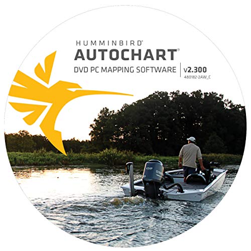 【中古】【未使用・未開封品】Humminbird 600031-1 オートチャート 北米ソナー&GPS DVD PC マッピングソフトウェア|AJIMURA-SHOP