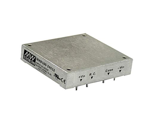 【中古】【未当て嵌める・未開封品】MEAN WELL MHB100-48S12 12V 0~8.3A 100W DC-DC Half-Brick Regulated Single Output Converter DC/DC Converter