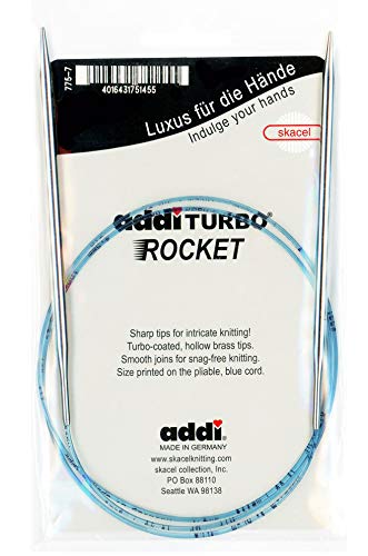 【中古】【未使用・未開封品】40インチ(100cm) addi ターボロケット円形編み針???すべてのサイズ Size-US-13-(9.00mm) 11077500000000