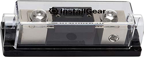 【中古】【未使用・未開封品】InstallGear 0/2/4ゲージ AWG インラインANLヒューズホルダー 250アンペアヒューズ付き