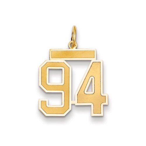 【中古】【未使用・未開封品】14?Kイエローゴールド、ジャージーコレクション、M数94ペンダント