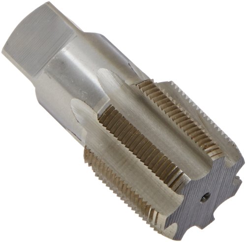 【中古】【未当てはめる・未開封品】Drill America DWT Series Qualtech High-Speed Steel Pipe Tap, Uncoated (Bright) Finish, Round with Square End Shank, 1-1/2-11-1/2 NPT (P
