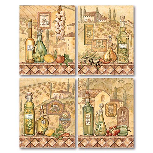 【中古】【未使用・未開封品】トスカーナIのフレーバー???美しいクラシックFrench Vineyard ;キッチン装飾; 4つ8?x 10ポスタープリント|AJIMURA-SHOP