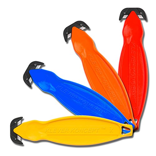 【中古】【未当て嵌める・未開封品】Klever Koncept 安全性のある截断機 アソートカラー 50個入り口・入口