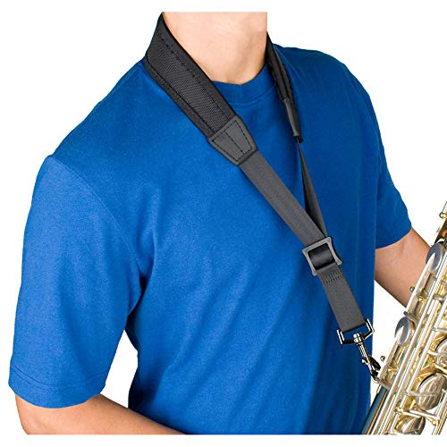 【中古】【未使用・未開封品】Protec 22インチのバリスティックネオプレンレスストレスサックスヘッドネックストラップ（コートメタルフックブラック）｜AJIMURA-SHOP