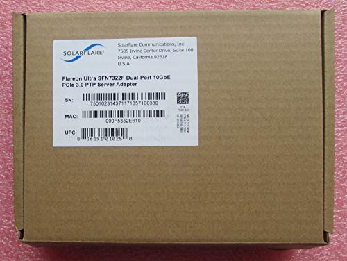 【中古】【未使用・未開封品】Solarflare Flareon Ultra Dual-Port 10GbE Time Sync