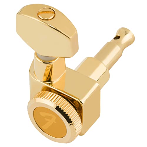 【中古】【未使用・未開封品】Fender パーツ LOCKING STRATOCASTER?/TELECASTER? TUNING MACHINES, GOLD