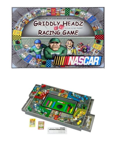 【中古】【未使用・未開封品】Griddly Headz Nascar Game Deluxe Edition