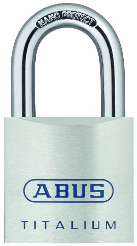 【中古】【未使用・未開封品】ABUS 80TI/50 KD C Titalium 2 Padlock with 5/16\