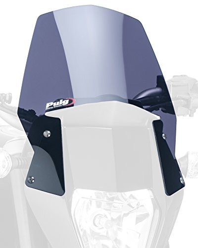 【中古】【未当てはめる・未開封品】Puig 6009F NEW GENERATION 【DARK SMOKE】 KTM 690DUKE(12-15) プーチ 映写幕 ボンネット puig-6009f 6009f