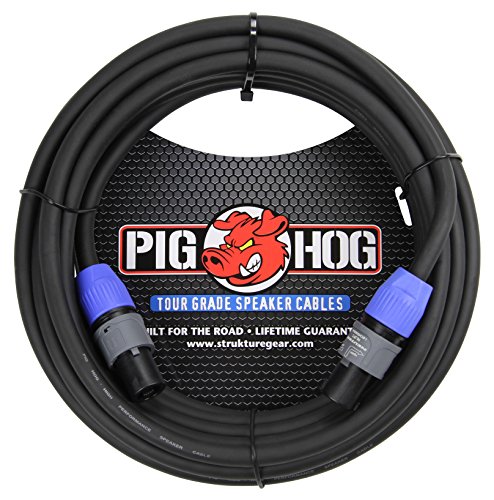【中古】【未使用・未開封品】Pig Hog Speaker Cable SPKON to SPKON (100 ft.) 25 ft. by PigHog
