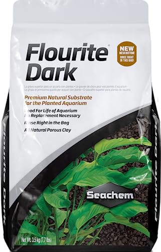 【中古】【未使用・未開封品】Seachem Fluorite Black Dark Gravel, 7.7 lb by Seachem｜AJIMURA-SHOP