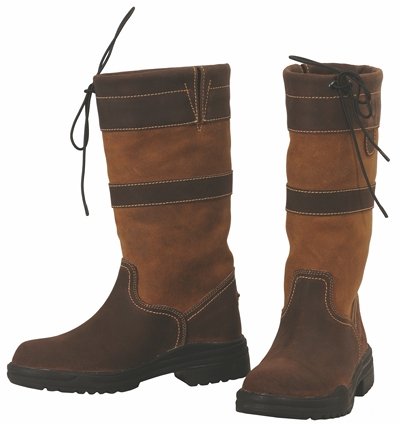【中古】【未当て嵌める・未開封品】TuffRider低国Water Proof Ladies Boot