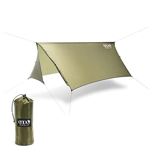 【中古】【未当て嵌める・未開封品】[eno(イノー)] HouseFly-Sil Nylon Rain Tarp Lichen HF002