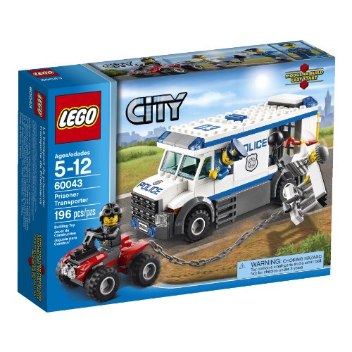 【中古】【未当て嵌める・未開封品】LEGO City Police 60043 Prisoner Transporter
