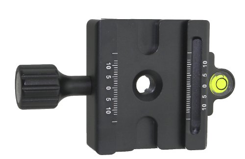 【中古】【未使用・未開封品】DBA-02 Desmond 60mm QRクランプ レベルArca/Bogen 3157N 互換 3/8インチ 1/4インチ アダプター 三脚ヘッド用 10,555円