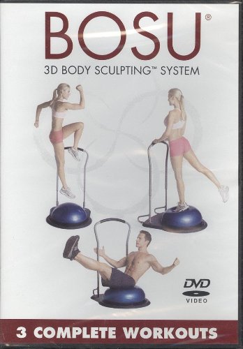 【中古】【未使用・未開封品】Bosu 3D Body Sculpting System 3 Complete Workouts: Cardio Bounce Express, Total Body Blast, Lower Body Blitz 3-D
