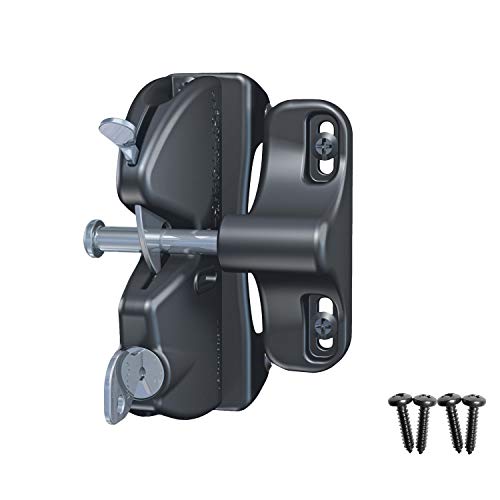 【中古】【未使用・未開封品】(D&Dテクノロジー) D&D Technologies LLAA LokkLatch 一般用途ゲート用ラッチ 10～35ミリ ブラック